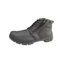 Bota Masculina Leveterapia Tracker Preta Moderno e Conforto