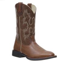 Bota Masculina Marrom Cano Longo Bico Quadrado Classic 29228