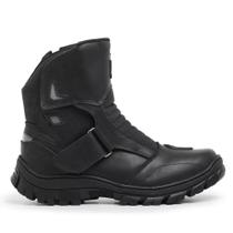 Bota Masculina Master Boots em Couro Confort Plus Preta