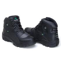 Bota Masculina Motociclista Motoqueiro Couro Latego