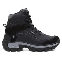 Bota Masculina Para Trilha em Couro Legitimo Com Proteçao No Bico Ref Tk 1004