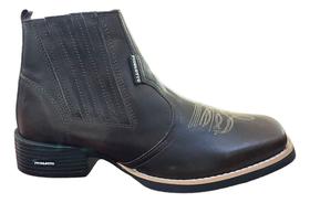 Bota Masculina Picolotto Western Em Couro Butina 404