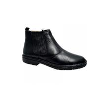 Bota Masculina Pipper Couro Soft Plus Preta - 1703N9 Bota Masculina Pipper Couro Soft Plus Preta - 1703N9