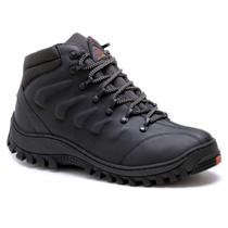 Bota Masculina Robusta Adventure Free Jump EmCouroConfort Bota Masculina Robusta Adventure Free Jump EmCouroConfort