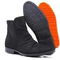 Bota Masculina Shelby Casual Enrugada Couro Troy Botina Moderna Bota Masculina Shelby Casual Enrugada Couro Troy Botina Moderna