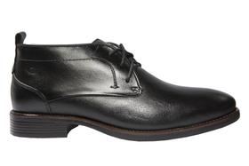 Bota Masculina Social Taylor Couro Preto - Cód 627102-001 Bota Masculina Social Taylor Couro Preto - Cód 627102-001