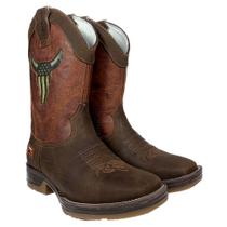 Bota Masculina Solado Jump Bico Quadrado Vimar Bota Masculina Solado Jump Bico Quadrado Vimar