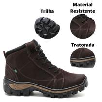 Bota Masculina Texana Trabalho Moderna Couro Cano Médio Bota Masculina Texana Trabalho Moderna Couro Cano Médio