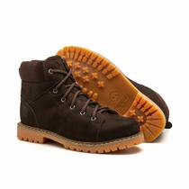 Bota Masculina Timber Union Café RAV