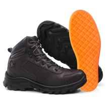 Bota Masculina Trakking Coturno Estilo Adventure Confortável Com Palmilha Gel Macia