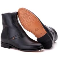 Bota Masculina UltraConfort em Couro Mestiço Ranster
