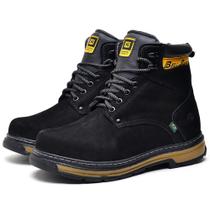 Bota Masculina Vaqueiro em Couro Nobuck Catter Bell Boots