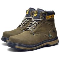 Bota Masculina Vaqueiro em Couro Nobuck Catter Bell Boots