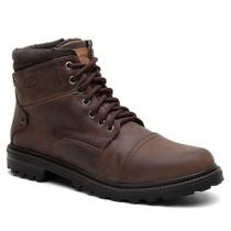 Bota Masculina VNT Adventure Couro Legítimo Visual Robusto Tamanho:38Cor:Marrom