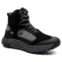 Bota Masculina VNT em Couro Legítimo com Alta Aderência Tamanho:39Cor:Preto