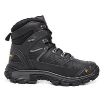 Bota Masculina Zeus Master Boots Confort Premium Couro Preto