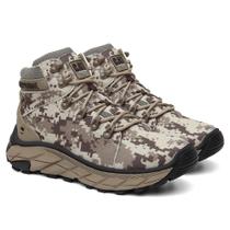 Bota Masculino Cano Médio Couro Nobre Palmilha Em Gel Original Com C.A