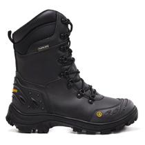 Bota Masculino Soldier Master Boots Couro Confort Plus Preto