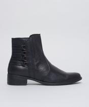 Bota Media Detalhe Argolas - Preto Bota Media Detalhe Argolas - Preto