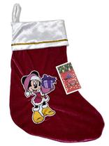 Bota Meia Decorativa Natal Minnie Mouse - Rosa - Decoração De Natal - Disney
