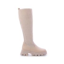 Bota Meia Margaret Off White Bota Meia Margaret Off White