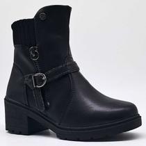 Bota Menina Pink Cats Infantil Cano Baixo Salto V4001