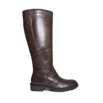Bota Mezzo Punto Cano Alto Couro Bota Mezzo Punto Cano Alto Couro