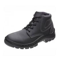 Bota Microfibra BIco Plástico com Cadarço N43 ca35768 MARLUVAS Bota Microfibra BIco Plástico com Cadarço N43 ca35768 MARLUVAS