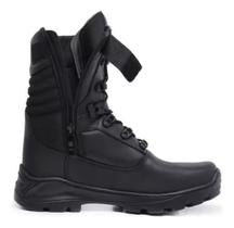 Bota Militar Acero Couro Modelo Delta Preto Cano Alto Bota Militar Acero Couro Modelo Delta Preto Cano Alto