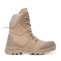 Bota Militar Acero Couro Modelo Mamute Pro Desert Cano Alto Bota Militar Acero Couro Modelo Mamute Pro Desert Cano Alto