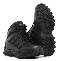 Bota militar cano curto lançamento verão moto