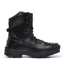 Bota Militar Em couro Acero Tiger Pró Brilhante Cano Alto