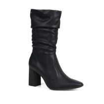 Bota Mississipi Bico Fino Salto Bloco Feminina - Preto - 37 Bota Mississipi Bico Fino Salto Bloco Feminina - Preto - 37