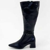 Bota Mississipi Cano Alto Salto Bloco Feminina