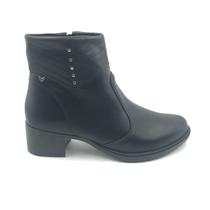 Bota Mississipi Cano Baixo com Spike Preta 852 Bota Mississipi Cano Baixo com Spike Preta 852