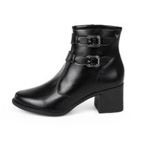 Bota Mississipi Cano Curto Com Fivelas Decorativas REF:J0341