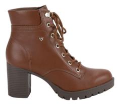 Bota Mississipi Cano Curto Preta Salto Quadrado 5cm