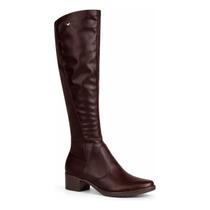 Bota mississipi cano longo montaria feminino j0334 CAFE - Bota mississipi cano longo montaria feminino j0334 CAFE -