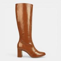 Bota Mississipi Cano Longo Salto Bloco Caramelo Bota Mississipi Cano Longo Salto Bloco Caramelo
