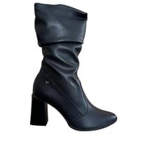 Bota Mississipi Cano Médio Feminina MA523 Preto Bota Mississipi Cano Médio Feminina MA523 Preto