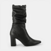 Bota Mississipi Cano Médio Slouchy Preta Bota Mississipi Cano Médio Slouchy Preta