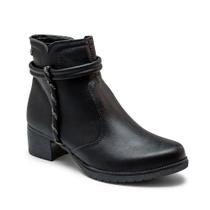 Bota Mississipi Feminina Cano Curto Salto Bloco Baixo Mc803 Bota Mississipi Feminina Cano Curto Salto Bloco Baixo Mc803