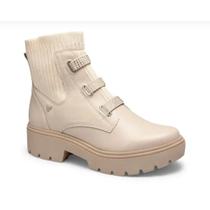 Bota Mississipi Feminina Coturno Tratorada Salto Bloco Cano Medio Conforto