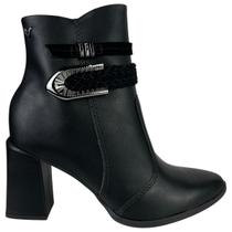 Bota Mississipi Feminina Preta Cano Curto Salto Alto Original Estilo Luxo Cor:PretoTamanho:35 Bota Mississipi Feminina Preta Cano Curto Salto Alto Original Estilo Luxo Cor:PretoTamanho:35
