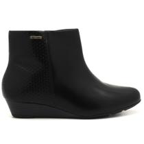Bota Modare Cano Curto Snake Ultraconforto Anabela Feminino 7076100