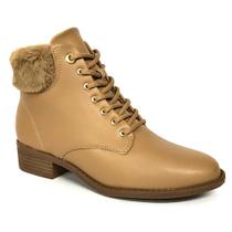 Bota Modare Coturno Salto Baixo 7057.223 Tan