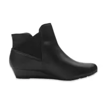 Bota Modare Feminina Cano Curto Anabela Conforto Casual Bota Modare Feminina Cano Curto Anabela Conforto Casual