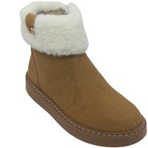 Bota Modare Feminina em Camurça com Detalhe em Pelinhos Cor:Caramelo/Branco OffTamanho:39Gênero:Feminino Bota Modare Feminina em Camurça com Detalhe em Pelinhos Cor:Caramelo/Branco OffTamanho:39Gênero:Feminino