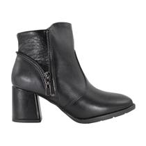 Bota Modare Feminina Salto Bloco Preta Bota Modare Feminina Salto Bloco Preta