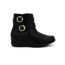 Bota Modare Original 7085.206 Salto Anabela Cano Curto Feminino